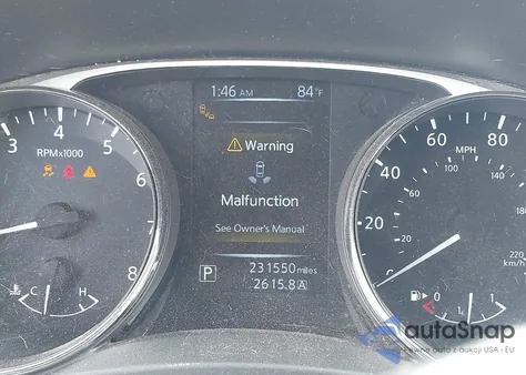 2015 Nissan Rogue Sv из США, поврежденный, VIN 5N1AT2MT1FC796627